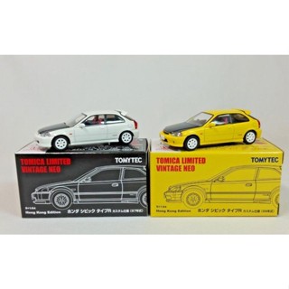 1:64 Tomytec Tomica Limited Vintage Neo Honda Civic Type R EK9 99 Hong Kong Only Diecast Scale Model Car