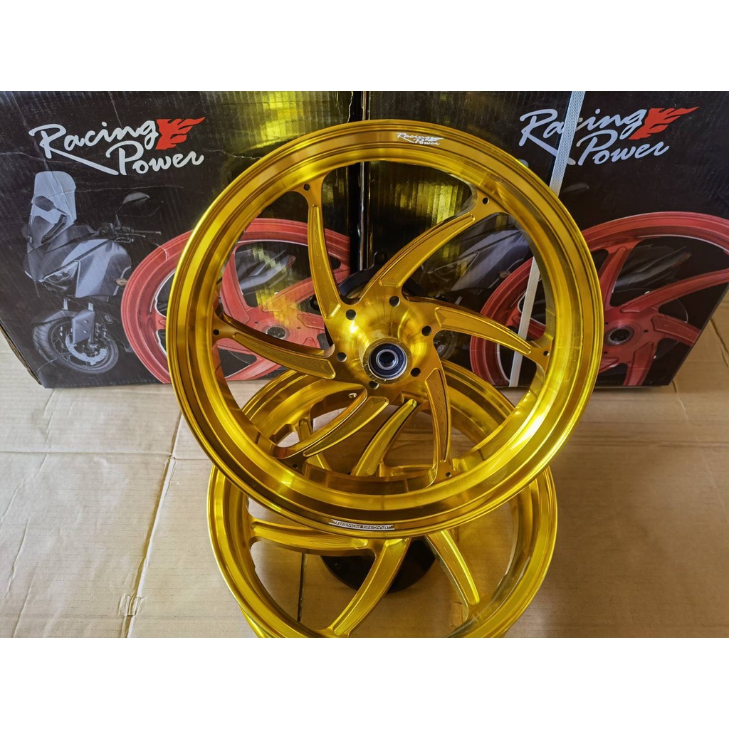ชุดล้อ หน้าหลัง Forza 350 2019-2025 อลูมิเนียม Racing Power น้ำหนักเบา ใส่แล้วหล่อแน่นอน ราคา ถูกที่สุด ดีลบีเคเค แกลเลอรีภาพที่ 7
