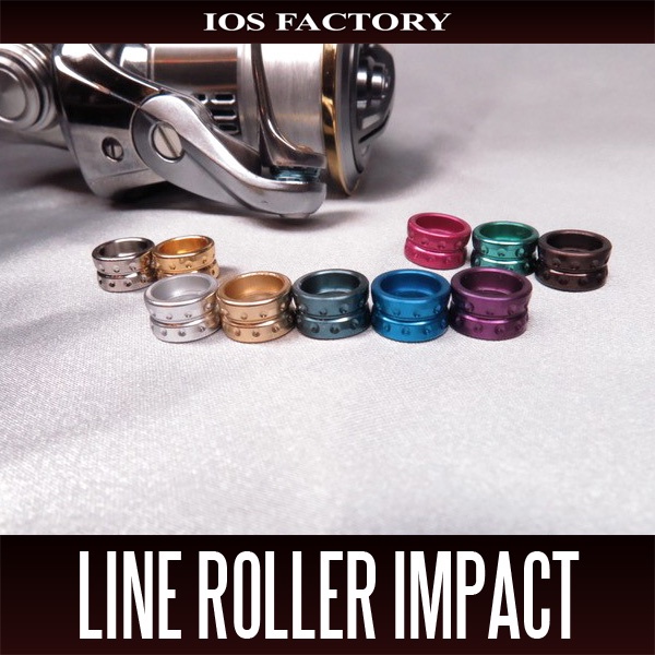 ไลน์โรลเลอร์สำหรับอัปเกรดรอกจากค่าย IOS Factory  Line Roller IMPACT  for SHIMANO