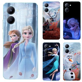 เคสโทรศัพท์มือถือ TPU แบบนิ่ม พิมพ์ลายเอลซ่า สําหรับ Realme C33