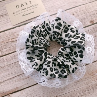 DAY 1 scrunchies โดนัทมัดผม ยางรัดผม XXL size