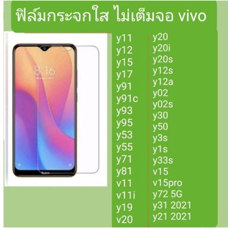 ฟิล์มกระจก ไม่เต็มจอ Vivo