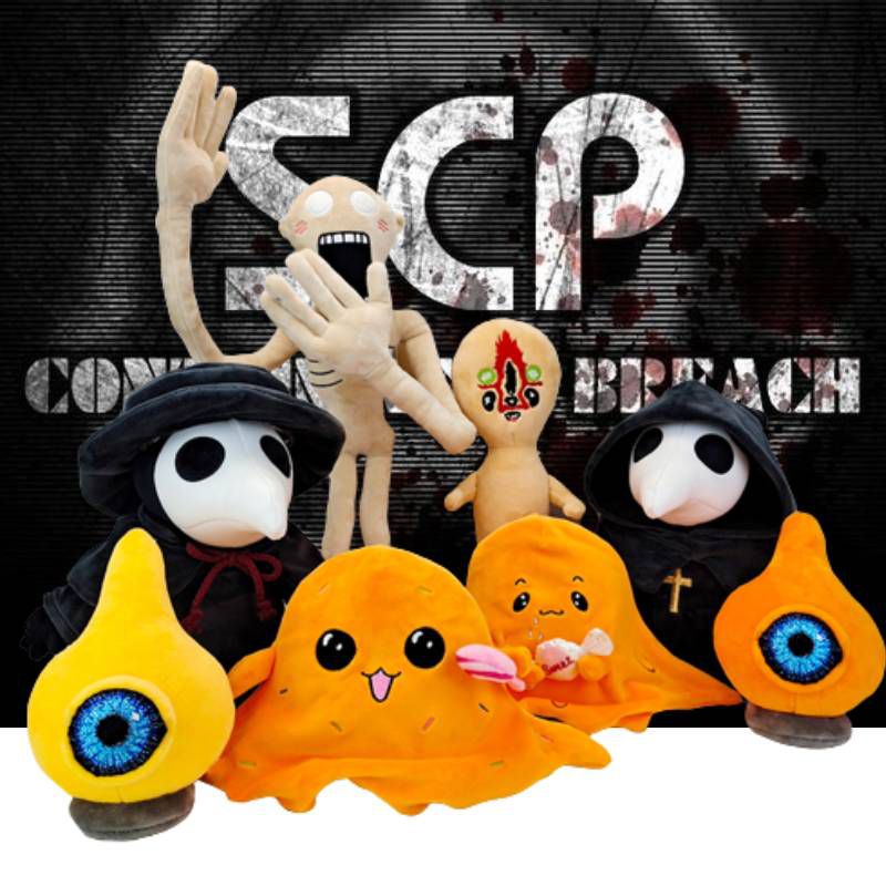 ตุ๊กตา SCP-999 SCP-049 SCP-131 SCP-096 SCP-173