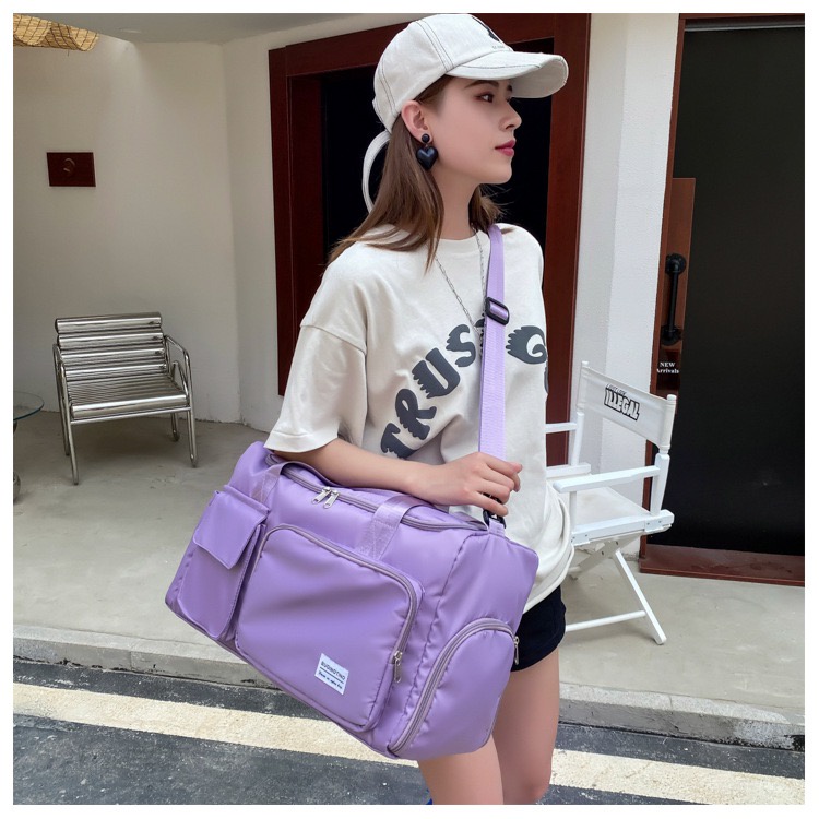 กระเป๋าเดินทางใส่ของได้เยอะสำหรับปีไหนไปเที่ยวใส่เสื้อผ้ามากกว่า 10 ชุบมีหลายช่อง-มีซิปทุกช่องด้วยนะคะ-ผ้ากันน้ำ AB6544