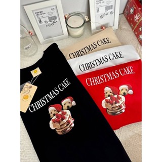 เสื้อ Oversize Christmas cake🎂