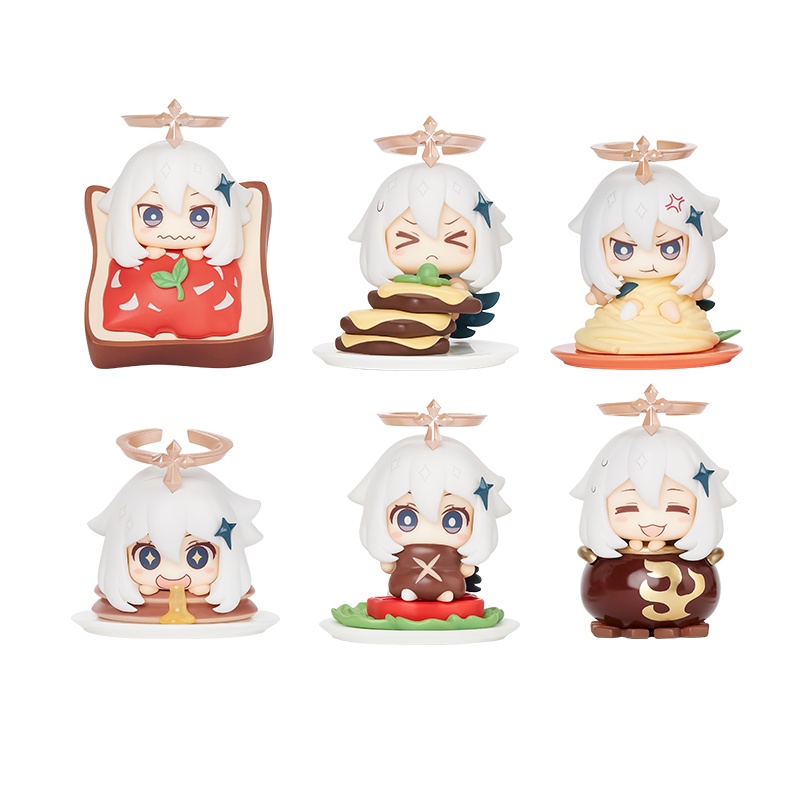 [ พร้อมส่ง / Official ] สุ่ม : แยกตัว Genshin Impact Paimon & Food Blind box เกนชิน อิมแพค ฟิกเกอร์ สุ่ม ไพม่อน & อาหาร