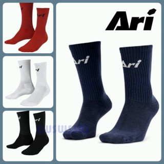 ถุงเท้าครึ่งแข้ง Ari Crew Socks ของแท้ พร้อมส่ง