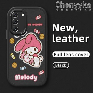 เคสโทรศัพท์มือถือหนังนิ่ม ป้องกันเลนส์กล้อง กันกระแทก ลายการ์ตูนกระต่าย Melody น่ารัก สําหรับ Samsung S22 5G S22 Plus 5G