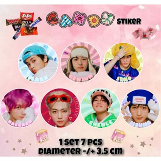 ชุดสติกเกอร์ Nct Dream Candy 7 ชิ้น