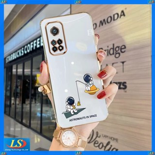 เคสโทรศัพท์มือถือ ลายการ์ตูนนักบินอวกาศ Nasa สําหรับ Xiaomi Mi 10T Pro Xiaomi 11T Pro Mi 11 lite Mi 12 lite Mi 12T Pro XQ