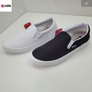 Kito รองเท้าผ้าใบ รุ่นBF8 สีขาว/สีดำ Size 38-44