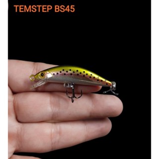 เหยื่อตกปลากระสูบเต็มสเต็ป TEMSTEP BS45 ขนาด4.5cm 3.5กรัม