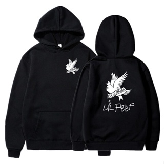 Jxlq เสื้อกันหนาว มีฮู้ด ลาย Lil Peep Love lil.peep sudaderas cry แฟชั่นฤดูใบไม้ผลิ และฤดูใบไม้ร่วง สําหรับผู้ชาย ของขวัญวันขอบคุณพระเจ้า YQ