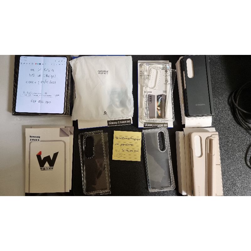 ขาย มือสอง มือ2 Samsung Galazy Z Fold 4 512GB สีเบจ (Beige) พร้อมปากกา S Pen