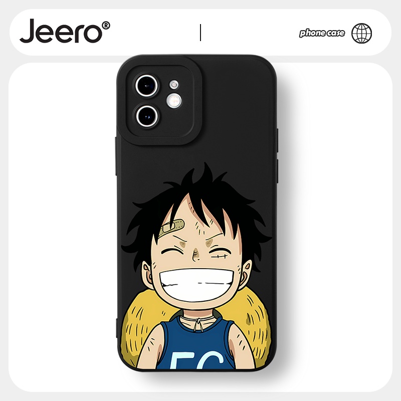 Jeero เคสไอโฟน เคสซิลิโคนนุ่มกันกระแทกการ์ตูนอนิเมะตลก เคสโทรศัพท์ Compatible for iPhone 16 15 14 13 12 11 Pro Max SE 2020 X XR XS 8 7 6 6S Plus พลัส HFF2117