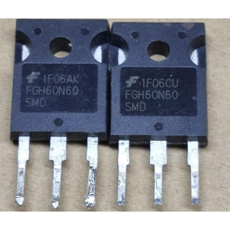 ทรานซิสเตอร์ TR MOSFET IGBT FGH60N60 รหัส SMD ของแท้