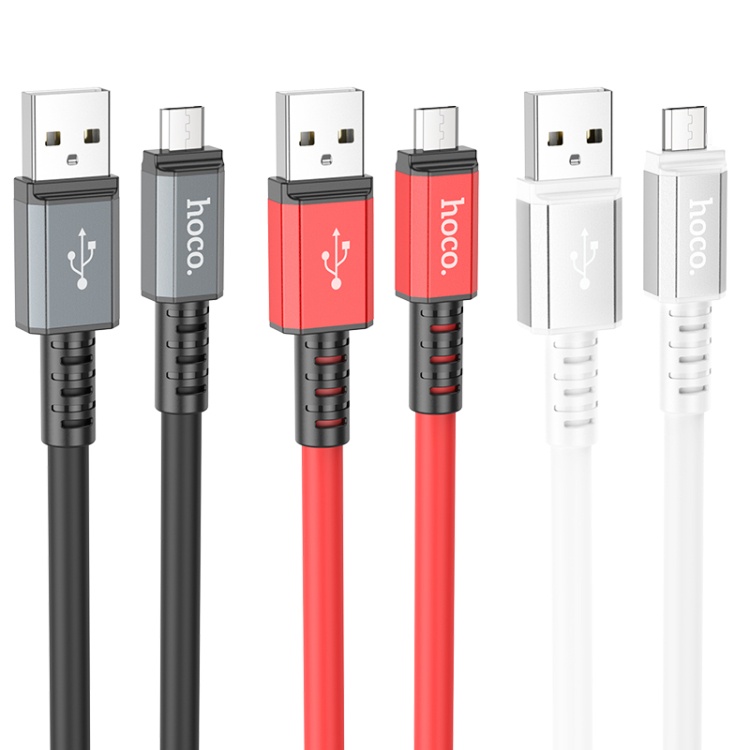 Hoco X85 สายชาร์จรุ่นหนาพิเศษ 6mm Charging Data Cable 1 เมตร สําหรับ Micro / for ip / Type C / PD / Type-C to Type-C - รูปที่ 3
