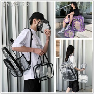 ◘﹊✚Shoulder Bag Hand Bag Clear Backpack Bag For Men And Women