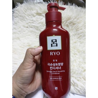 Ryo conditioner damage care  🇰🇷   400ml.(ครีมนวดผม) ผมร่วง ผมแห้งเสีย ทำสี 400ml.