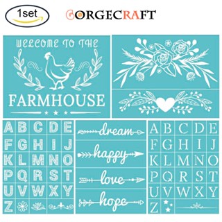 แผ่นผ้าไหม พิมพ์ลาย WELCOME TO THE FARMHOUSE ขนาด 28x22 ซม. มีกาวในตัว สําหรับตกแต่งเสื้อยืด DIY 1 แผ่น ต่อชุด 1 แผ่น