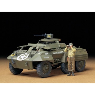 [ชุดโมเดลสเกลประกอบเอง] TAMIYA 35234 1/35 U.S. M20 ARMORED UTILITY CAR โมเดลทามิย่าแท้ model