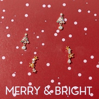 Merry &amp; Bright earring set (Xmas22 Collection)