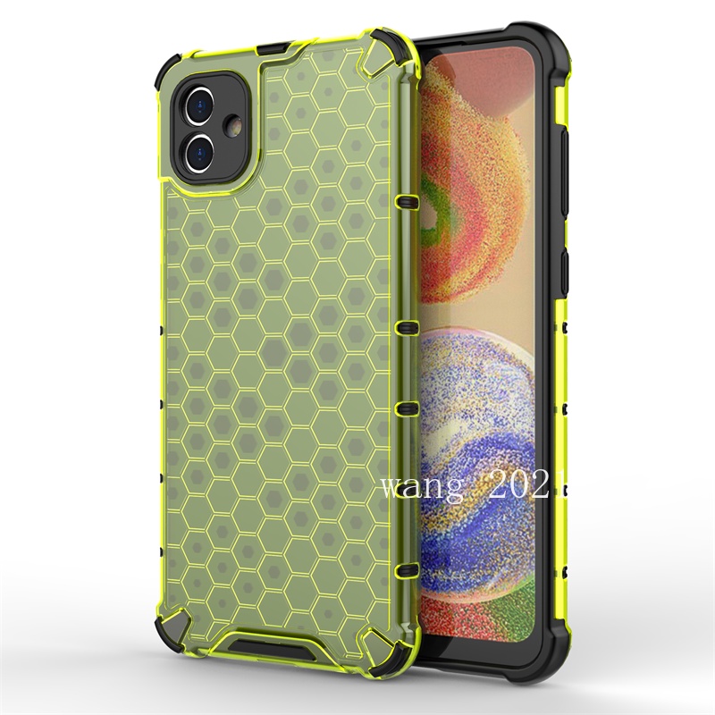 Ready Stock Phone Case เคส Samsung Galaxy A04e A04 4G Casing Honeycomb Technology Durable and Drop Resistant Camera Protective Hard Case เคสโทรศัพท #8