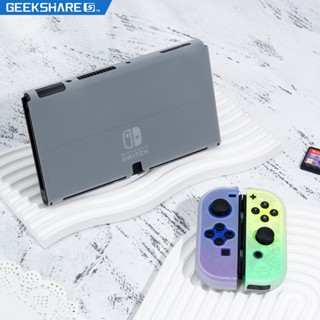 Geekshare เคสใส ป้องกัน สําหรับ Nintendo Switch OLED