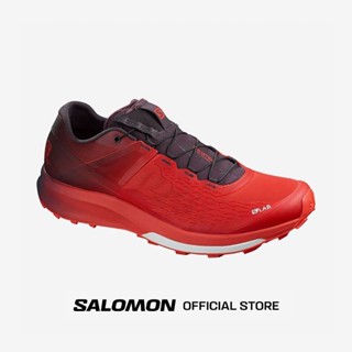 SALOMON S/LAB ULTRA 2 SHOES สี RD/MAVERICK/WH รองเท้าวิ่งเทรล Unisex รองเท้าผ้าใบ Trail Running วิ่งเทรล