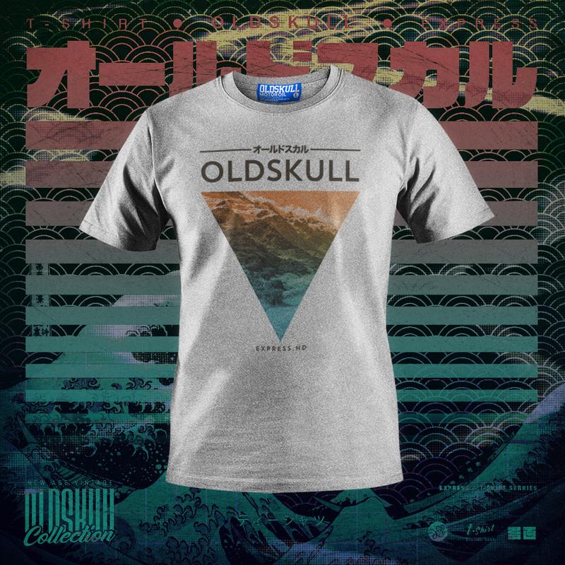 เสื้อยืด OLDSKULL EXPRESS HD NO.36
