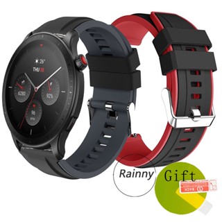 สายนาฬิกาข้อมือซิลิโคน อุปกรณ์เสริม สําหรับ Amazfit GTR 4 Amazfit GTR4