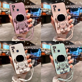 เคสโทรศัพท์มือถือ กันรอยกล้อง พร้อมสายคล้อง สําหรับ vivo y20 y20s y20s g y20i y20 y12a y12s