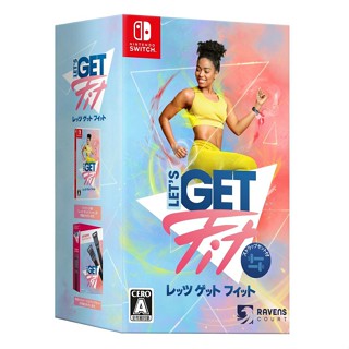 Let’s Get Fit เวอร์ชั่น Bundle พร้อมสายรัดแขนและขา Nintendo Switch วิดีโอเกมจากประเทศญี่ปุ่น ใหม่