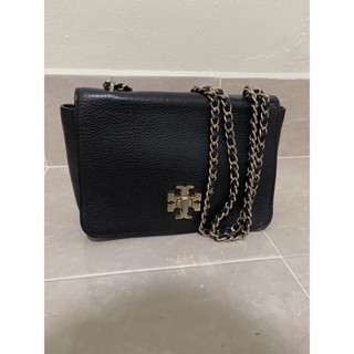 Tory Burch Womens Black Mercer Adjustable Shoulder Bag