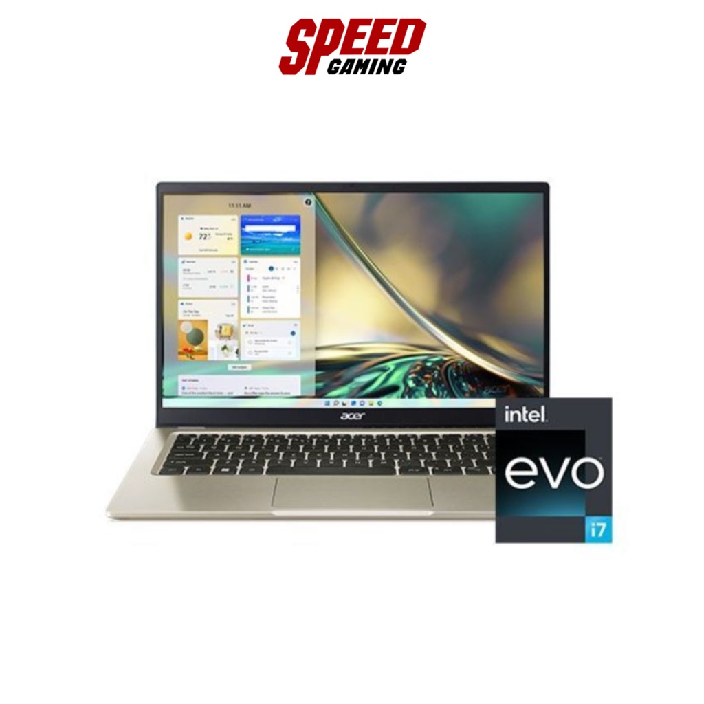 ACER NOTEBOOK (โน๊ตบุ๊ค) SWIFT 3 SF314-512-78ZG (14.0) HAZE GOLD By Speed Gaming