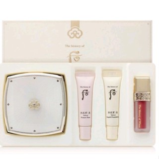 พร้อมส่ง/แท้ The History of Whoo - Gongjinhyang Velvet Foundation Pact No.21 Special Set