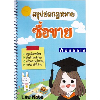 ็Hสรุปย่อกฎหมายซื้อขาย จัดทำโดย : Law Note