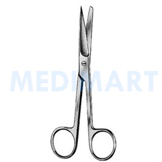 EM-E10-0022,24,26 กรรไกร Operating Scissor SH/BL แหลม/มน ตรง 13cm. , 14.5cm. , 16cm.