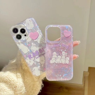 เคสโทรศัพท์มือถือ ลายการ์ตูนกระต่ายปีใหม่ สําหรับ iPhone 11 12 12pro 12promax 13 13pro 13promax 14 14pro 14promax