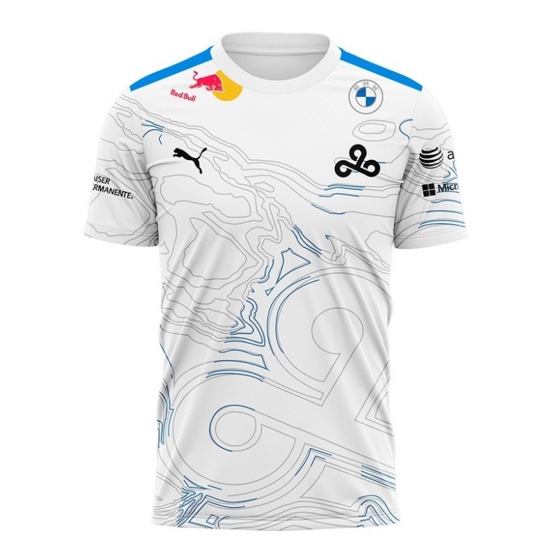 เกมฤดูร้อน LCS ปี 2022 Cloud9 Esports LCS CSGO เสื้อยืด BRANCO Tops