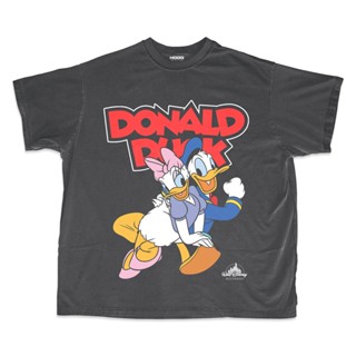 เสื้อยืด ลาย Donald Duck โอเวอร์ไซซ์ สไตล์วินเทจ