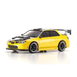 KYOSHO ASC MA-020S-N SUBARU IMPREZA WRX with Aero Kit and CFRP hood Metallic Yellow MZP456MY