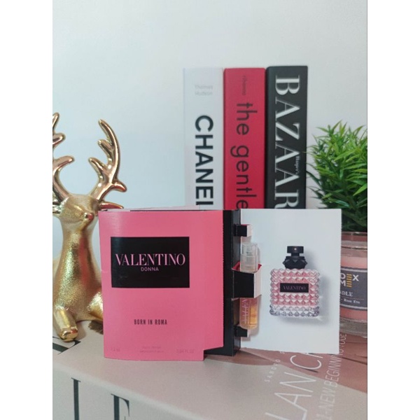 น้ำหอมไวออล Valentino Donna Born in Roma 1.2 ml น้ำหอมชนิดพกพา น้ำหอมขนาดทดลอง ไวออลแท้ ค่าส่งถูกกก