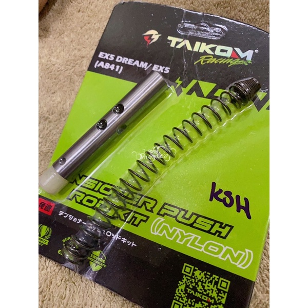 EX5/DREAM TENSIONER PUSH ROD KIT NYLON TAIKOM