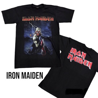 IR062 เสื้อยืดวงร็อค IRON MAIDEN ไอรอน เมเดน เสื้อวง เสื้อยืดไอรอนเมเดน เสื้อวินเทจ