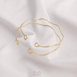 สร้อยข้อมือ ทองแดง 14K 9 ตัวอักษร แฮนด์เมด diy อุปกรณ์เสริม