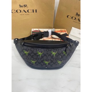 Coach CF078 dinosaur belt bag crossbody slingbag