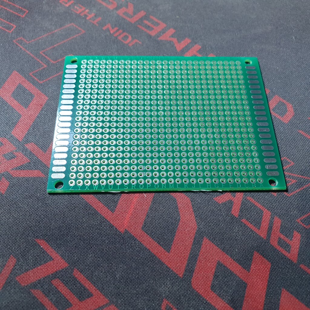 แผ่น PCB 6x8 cm หน้าเดียว FR-4 2.54mm Single Side Prototype PCB Printed Circuit Board Perfboard