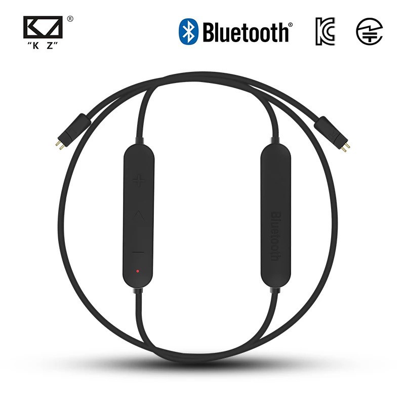 ۞KZ Wireless Bluetooth 4.2 Module Plus KZ Earphone Upgrade Cable Support APTX for ZSN ZS10 Pro ZSN Pro X AS16 ZSX ZST Pr