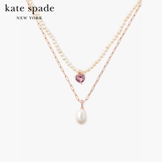 KATE SPADE NEW YORK MY LOVE DOUBLE STRAND NECKLACE KA854 สร้อยคอ